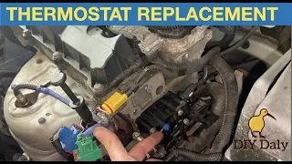 Citroen C4 1.6i thermostat replacement , not getting up to temperature