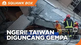 Gempa Susulan M 7,2  Kembali Guncang Taiwan