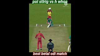 Paul Stirling vs h wash best battle ODI match real cricket 20 #short #ytshort