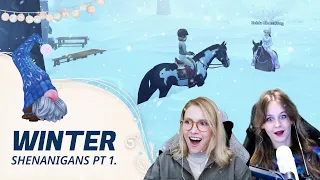 SNOW CHAOS | Ylva and Zelda play the winter update