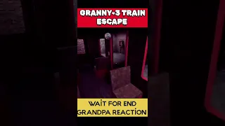 Granny-3 Train Escape | Ending Chapter -3 | #granny #shorts