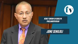 Newly sworn in SODELPA parliamentarian Jone Seniloli speech | 07/02/2022