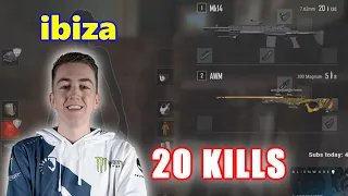 Team Liquid ibiza - 20 KILLS - MK14 + AWM - SOLO - PUBG