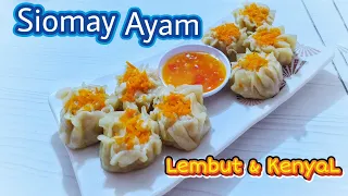 RESEP DIMSUM AYAM (SIOMAY AYAM) LEMBUT DAN KENYAL // IDE JUALAN LARIS - CHINESE FOOD