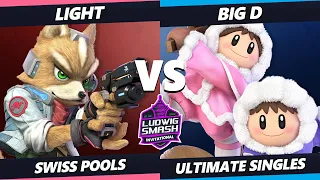 Ludwig Invitational - Light (Fox) Vs. Big D (Ice Climbers) SSBU Ultimate Tournament