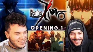 FATE/ZERO Opening 1 REACTION | Demon Slayer Animators !!