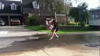 Longboard slide fail