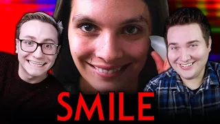 SMILE (2022) *REACTION* FIRST TIME WATCHING! TURN THAT FROWN UPSIDE DOWN