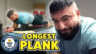 Longest Plank EVER - Guinness World Records