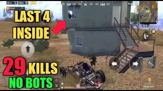 29 KILL 😱 NO BOTS || SOLO VS SQUAD || PUBG MOBILE WORLD RECORD