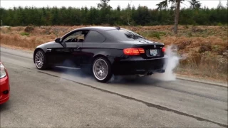 MONSTEROUS BMW V8 Exhaust Sound COMPILATION