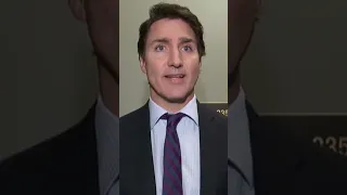 Trudeau on parliament Nazi applause