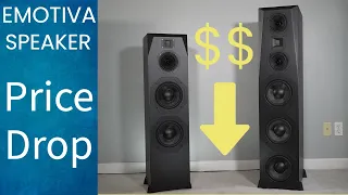 Emotiva Speaker Price Drop & Processor Updates!!