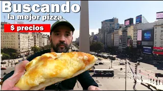 BUSCANDO LA MEJOR PIZZA 🍕 DE BUENOS AIRES | precios 💵
