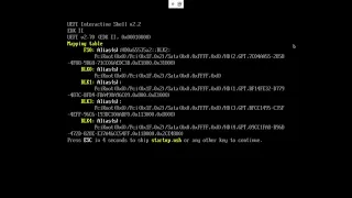 uefi interactive shell | Восстановление работы загрузчика на примере Windows