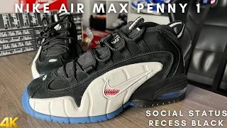Nike Air Max Penny 1 Social Status Recess Black On Feet Review