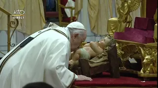 Messe de la nuit de Noël présidée par le pape François à Rome