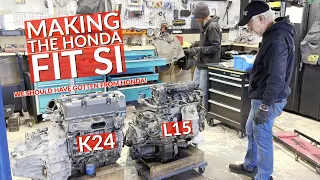 K24 Swapping Our GE Fit/Jazz Part 1