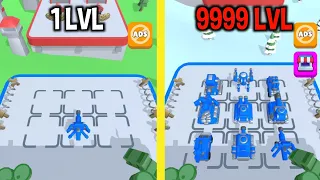 MAX LEVEL in Merge Tanks: Army Clash Game