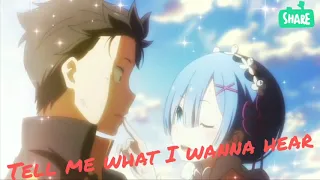 RE:ZERO {AMV} - LOVE ME (JUSTIN BIEBER).