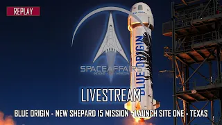 Blue Origin - New Shepard 15 Mission - Launch Site One - Texas - April 14, 2021