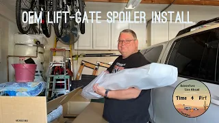 Honda CR-V OEM Accessory Lift-Gate Spoiler Install