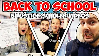 BACK TO SCHOOL Die 5 lustigsten Schüler Videos mit Kaan & Kathi | Arten von Videos & beste Ausreden