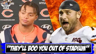 Kyle Long Teaches Justin Fields How To Not Piss Off Bears Fans