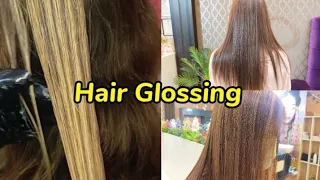Hair Glossing | By Aisha Butt | Full Tutorial