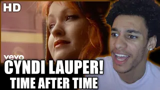 FIRST Time EVER Reacting to Cyndi Lauper - "Time After Time"