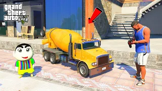 Franklin & shinchan Buy Mini RC Cement Mixer Truck in GTA 5 | JNK GAMER