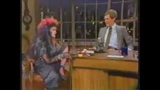 Cyndi Interview with David Letterman - 1984