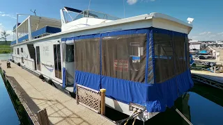 Part 2 of 2 - 2001 Fantasy 18.5 x 90 WB Houseboat For Sale on Norris Lake TN - SOLD!