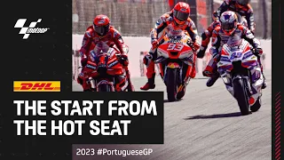 All out action-packed start! 💪 | The Start from the Hot Seat - 2023 #PortugueseGP