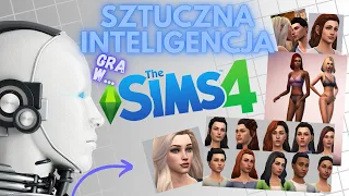 SZTUCZNA INTELIGENCJA gra w The Sims 4🤖AI tworzy sima🤖