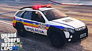 DIA RUIM PARA OS BANDIDOS! PMMG - GTA V Rotina Policial - GTA V MOD POLICIA