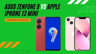 Asus Zenfone 9 vs Apple iPhone 13 mini FULL COMPARISON