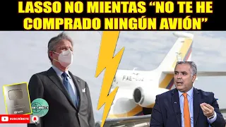 ¡LASSO PINOCHO! NO TE HE COMPRADO NINGUN AVION LE CONTESTÓ IVAN DUQUE