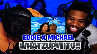 BabantheKidd FIRST TIME reacting to Eddie Murphy ft. Michael Jackson - Whatzupwitu! Eddie did this..