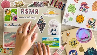 ASMR | The Ultimate Sticker Tracing & Tapping Session 🌸☁️☀️🌷🌈