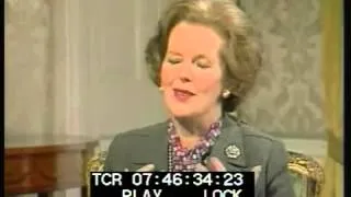 [VIDEO] - Margaret Thatcher's fashion sense   TV am   1984 HD