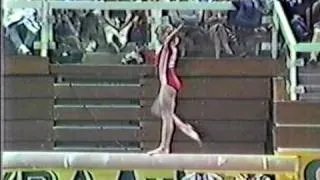 2nd AA Olga Mostepanova BB - 1983 World Gymnastics Championships 9.900