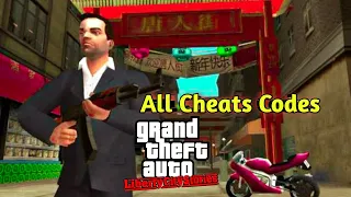 GTA Liberty City Stories All New Cheats Codes For Pc