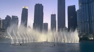 Dubai Fountain Show - 23.10.2022 - 6pm