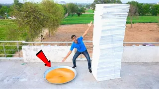 215 Thermocol Sheets VS Petrol | क्या ये सारे थर्मोकॉल को खा जायेगा? Shocking Results