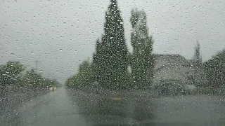 Rainy morning in West Jordan, Utah