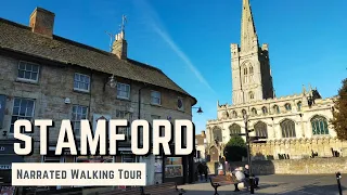 STAMFORD | 4K Narrated Walking Tour | Let's Walk 2022