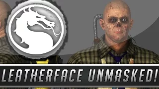 Mortal Kombat X: LeatherFace Unmasked! - LeatherFace's Face Revealed! (Mortal Kombat XL)