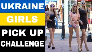 Beautiful Ukrainian Girls Street Pick up Challenge
