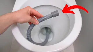 🔥 Plumbers hide it from us! I lowered the hose into the toilet and a miracle happened!